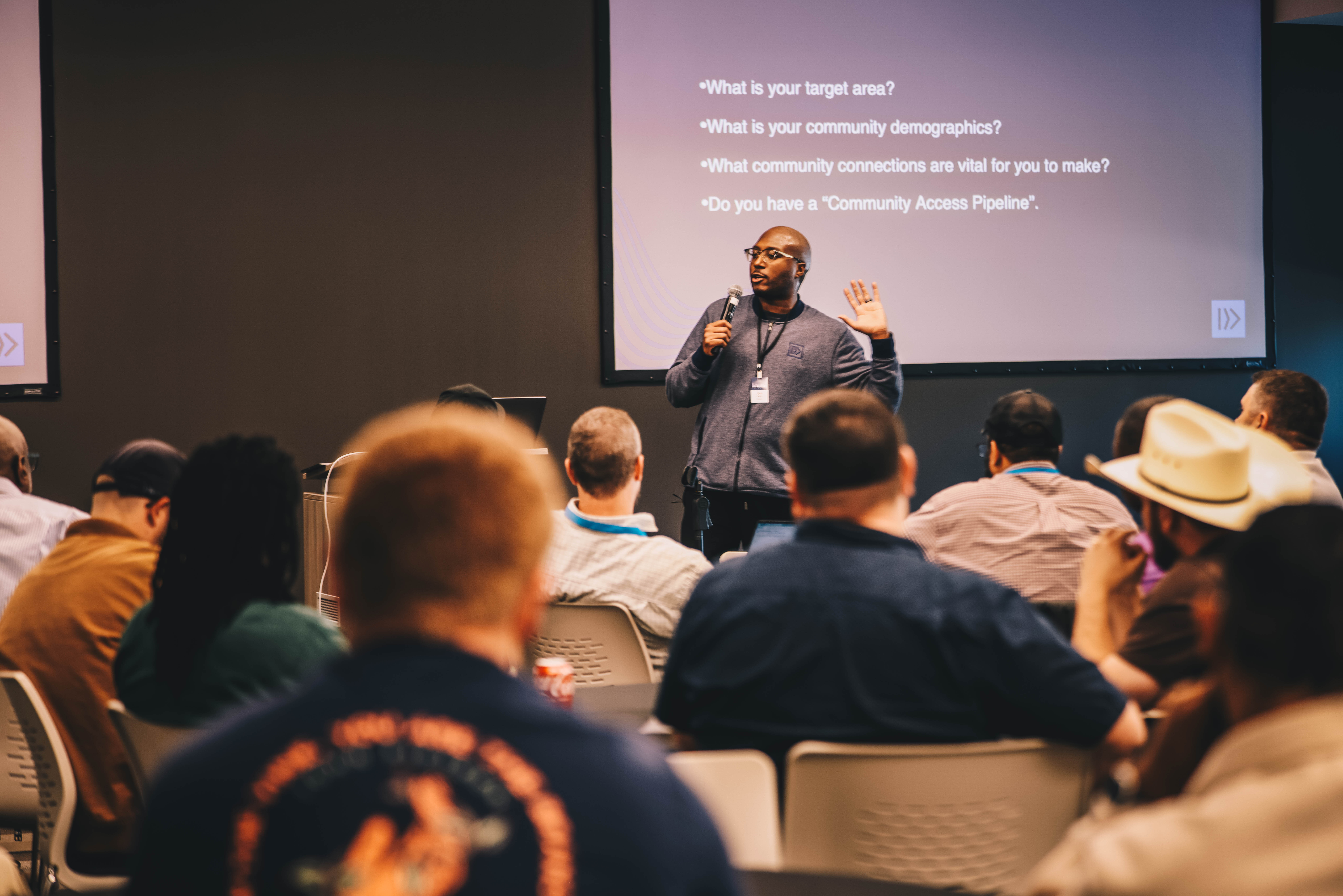 Church planters at a training workshop